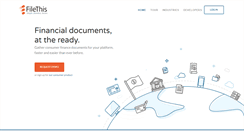 Desktop Screenshot of filethis.com